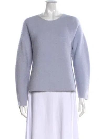 Pre-owned Michelle Mason Crew Neck Sweater In Purple