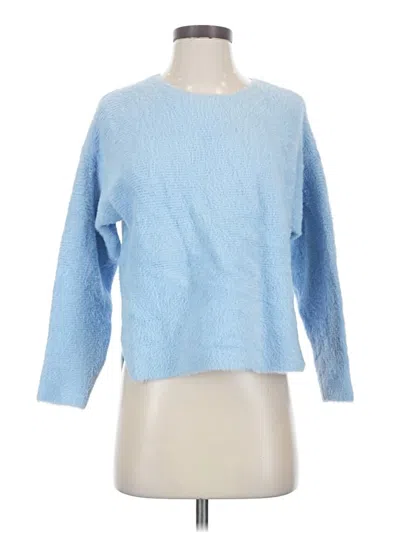 Pre-owned Michelle Mason Pullover Sweater In Blue
