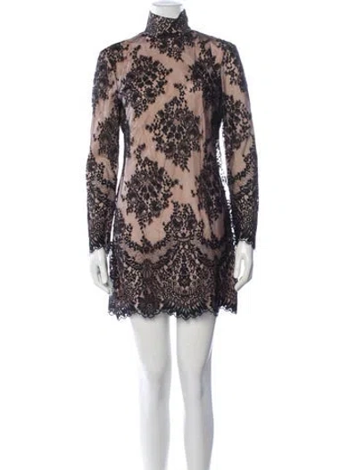 Pre-owned Michelle Mason Silk Mini Dress W/ Tags In Multi