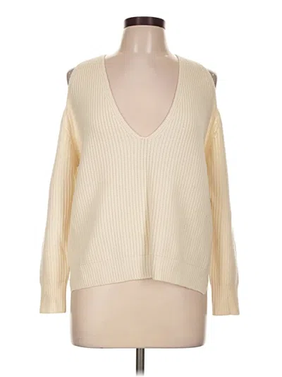 Pre-owned Michelle Mason Sweater Vest In Ivory