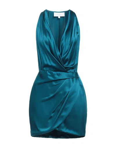 Michelle Mason Short Dresses In Green