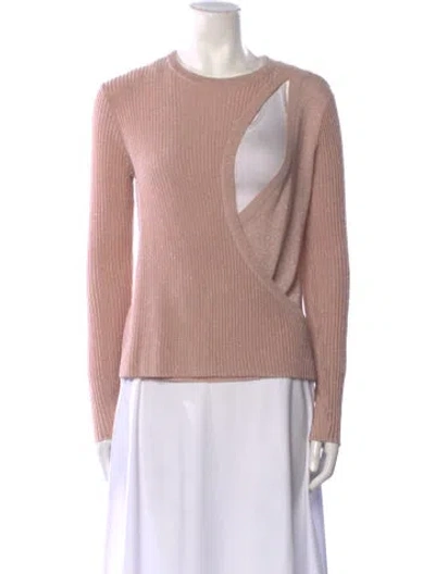 Pre-owned Michelle Mason Wool Crew Neck Sweater W/ Tags