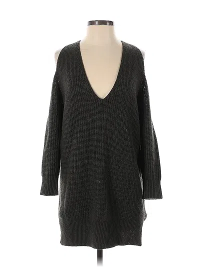 Pre-owned Michelle Mason Wool Pullover Sweater In Gray