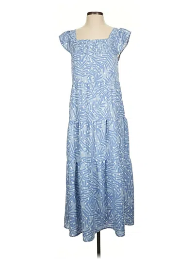 Pre-owned Michelle Mcdowell Casual Dress In Blue