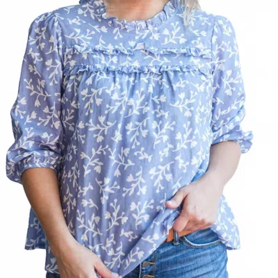 Michelle Mcdowell Celeste Ready To Play Top In Blue
