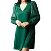 Michelle Mcdowell Sequin Jordan Dress In Green In Green