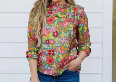 Michelle Mcdowell Hopeful Romantic Top In Multi-color