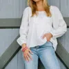 Michelle Mcdowell Kriten Top In Ivory In Multi