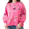 Michelle Mcdowell Millie Sweatshirt In Pink In Pink