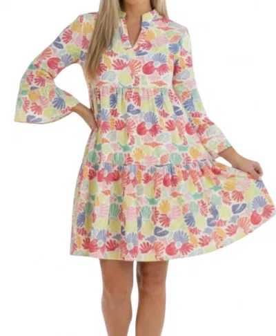 Michelle Mcdowell Morgan Afternoon Showers Dress In Multicolor In Pink