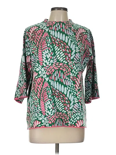 Pre-owned Michelle Mcdowell Pullover Sweater In Green