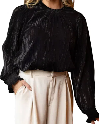 Michelle Mcdowell Quinn Top In Black