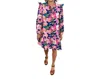 Michelle Mcdowell Rhodes Floral Midi Dress In Multicolor In Multi