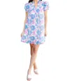 Michelle Mcdowell Scarlet Dress In Primrose Blue In Multi