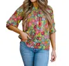 Michelle Mcdowell Whitney Top In Hopeful Romantic In Gray