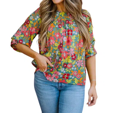 Michelle Mcdowell Whitney Top In Hopeful Romantic In Gray