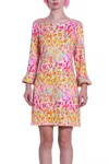 Michelle Parisou Kayla Mini Dress In Confetti Cake In Multi