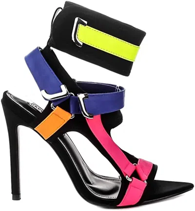 Michelle Parker Women's Cape Robbin Dive High Heels In Multi Neoprene