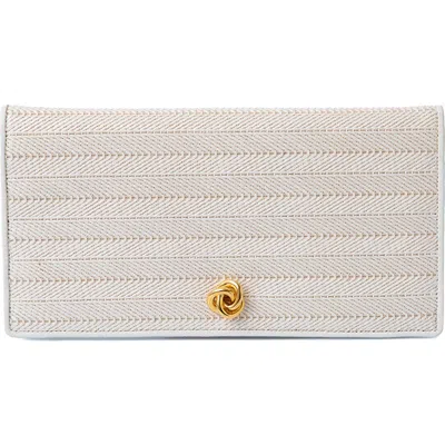 Michelle Wilhite The Eloise Clutch In White