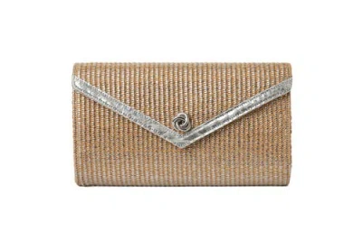 Michelle Wilhite The Lily Clutch In Brown