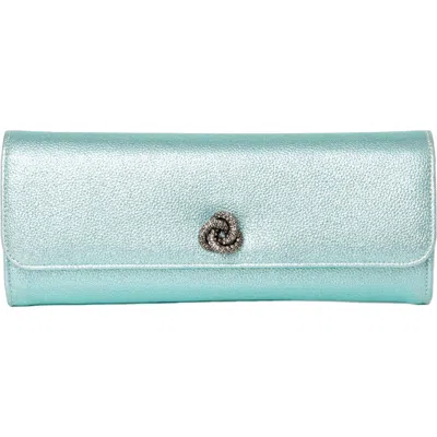 Michelle Wilhite The Mini Robbie Clutch In Green