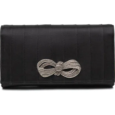 Michelle Wilhite The Olivia Clutch In Black