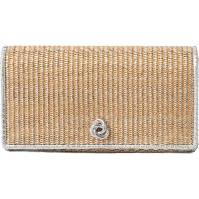 Michelle Wilhite The Olivia Clutch In Neutral