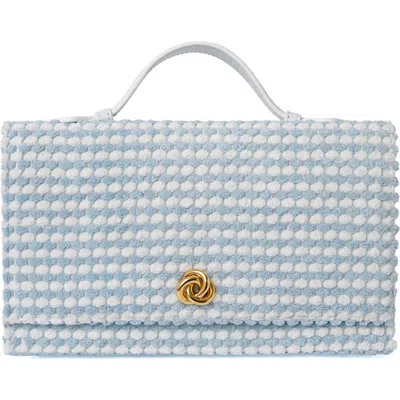 Michelle Wilhite The Olivia Louise Top Handle In Blue