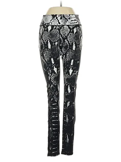 Pre-owned Michi Active Pants In Silver