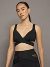 Michi Ascent Wrap Bra In Black