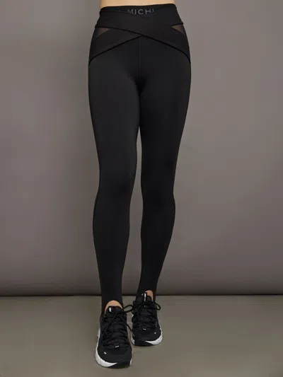 Michi Ascent Wrap Legging In Black