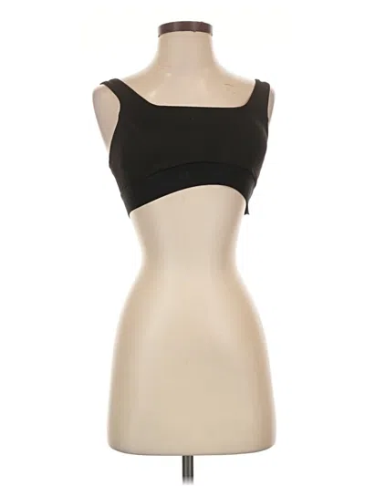 Pre-owned Michi Tube Top Black Strapless Neckline Tops