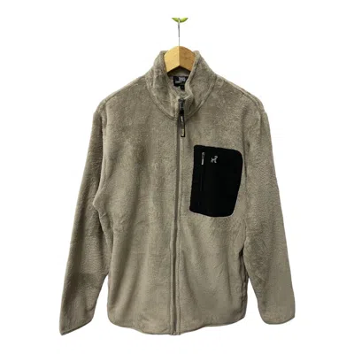 Pre-owned Michiko Koshino Vintage Michiko London Jeans Fleece Jacket In Brown