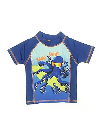 Pre-owned Mick Mack Ltd Kids' Rash Guard In Blue | ModeSens