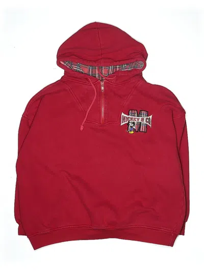Pre-owned Mickey & Co. Kids' Pullover Hoodie In Red