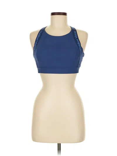 Pre-owned Mickey & Co. X Outdoor Voices Sports Bra In Blue