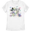Mickey & Friends '80s Minnie And Mickey Mouse  Graphic T-shirt