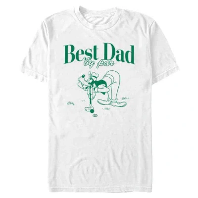 Mickey & Friends Best Dad By Par  Graphic T-shirt In White