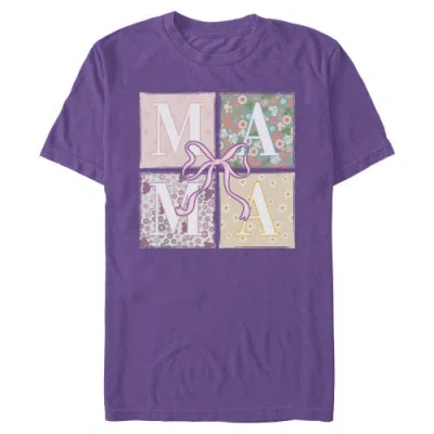 Mickey & Friends Box Patterns Mama Bow  Graphic T-shirt In Multi