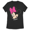 Mickey & Friends Minnie Mouse Big Face  Graphic T-shirt