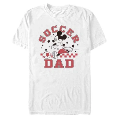 Mickey & Friends Soccer Dad Ball  Graphic T-shirt In Multi
