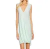 Mickey & Jenny Avery Drape Tencel Dress In Mint In Green