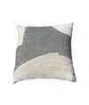 Mickler & Co. Cape Fear River Pillow In Blue/grey