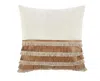 Mickler & Co. Cassie Throw Pillow In Chestnut/natural