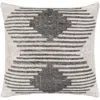 Mickler & Co. Luna Throw Pillow In Charcoal Grey