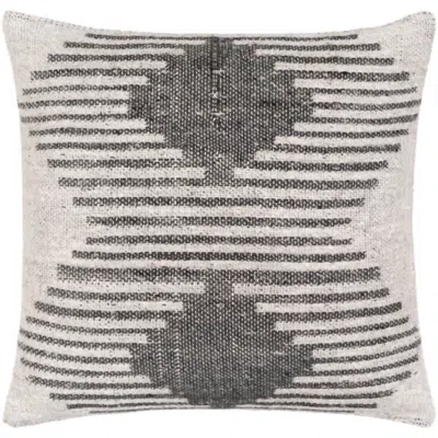 Mickler & Co. Luna Throw Pillow In Charcoal Grey In Gray