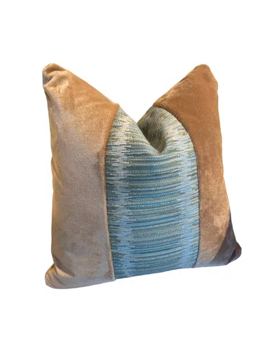 Mickler & Co. Nevo Throw Pillow In Multi In Brown