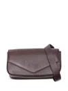 Micoli Medium Giornal Envelope Crossbody Bag In Burgundy