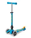 Micro Kickboard Mini Deluxe Foldable Led Scooter - Ages 2-5 Years In Blue