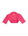 Microbe By Miss Grant Wrap Cardigans In Pink